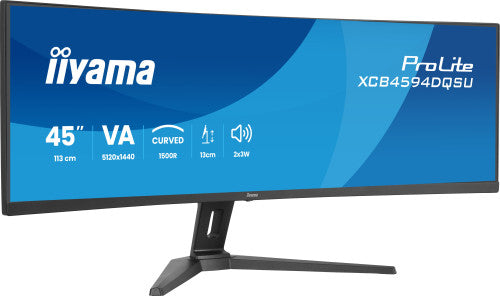 Iiyama MONITOR IIYAMA PANTALLA CURVA PARA PC 113 CM (45") 5120 X 1440 PIXELES DUAL QHD LED PANEL VA USB-C HDMI DISPLAYPORT - imagen 2