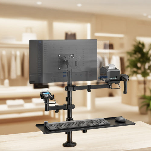 TOOQ SOPORTE MESA TPV/IMPRESORA/PANTALLAS/TERMINAL/TECL - imagen 3