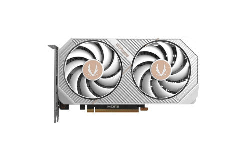 Zotac VGA ZOTAC RTX 5060 TWIN EDGE OC 8GB WHITE VERSION,NV,RTX5060,8GB,GDDR7,128BIT,1HDMI+3DP,2 VENTILADORES (ZT-B50600Q-10M) - imagen 1