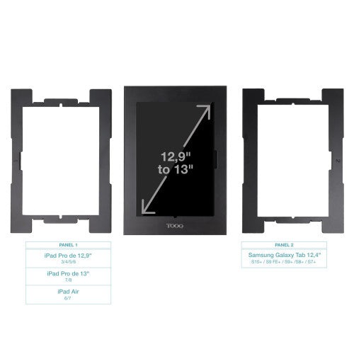 TOOQ MARCO ANTIRROBO TABLET 12,4-13", NEGRO - imagen 3