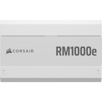 Corsair FUENTE ALIMENT. CORSAIR RM1000E (2025) 80+ GOLD FULL MODULAR ATX 3.0 1000 WATT BLANCO CP-9020294-EU - imagen 1