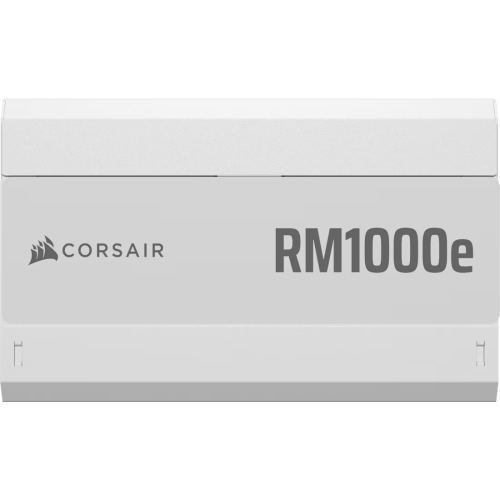 Corsair FUENTE ALIMENT. CORSAIR RM1000E (2025) 80+ GOLD FULL MODULAR ATX 3.0 1000 WATT BLANCO CP-9020294-EU - imagen 1