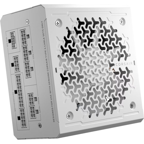 Corsair FUENTE ALIMENT. CORSAIR RM1000E (2025) 80+ GOLD FULL MODULAR ATX 3.0 1000 WATT BLANCO CP-9020294-EU - imagen 2