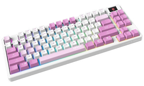 MSI TECLADO MSI FORGE GK600 TKL W VIOLET ES - imagen 2