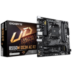 GIGABYTE B550M DS3H AC R2 Placa base - Procesadores AMD Ryzen 5000, VRM de 5+3 fases, hasta 4733 MHz DDR4 (O.C.), 1x M.2 PCIe 4.0 + 1x M.2 PCIe 3.0, Wi-Fi 5, LAN 1 GbE, USB 3.2 Gen 1 - imagen 1