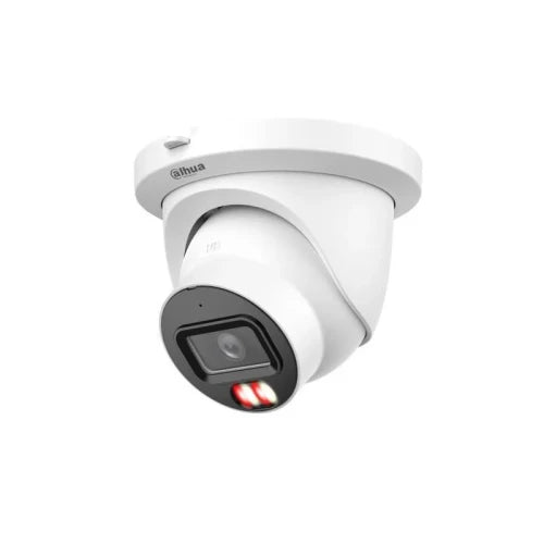 Dahua (DH-IPC-HDW5859TMP-ASE-IL-0280B) DAHUA CAMARA IP TURRET SERIE 5 XINGHAN IA, 8MP, IR 50M, IP67, SOPORTA MICROSD HASTA 1TB, 12 VDC / POE, FIJA 2.8MM