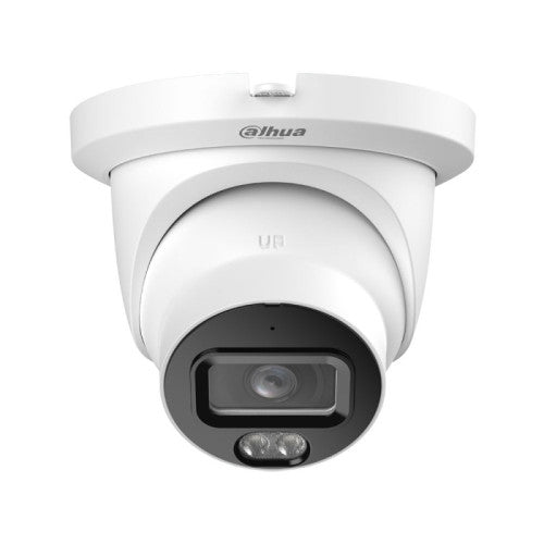 Dahua (DH-IPC-HDW5459TMP-ASE-IL-0280B) DAHUA CAMARA IP TURRET SERIE 5 XINGHAN IA, 4MP, IR 50M, IP67, SOPORTA MICROSD HASTA 1TB, 12 VDC / POE, FIJA 2.8MM