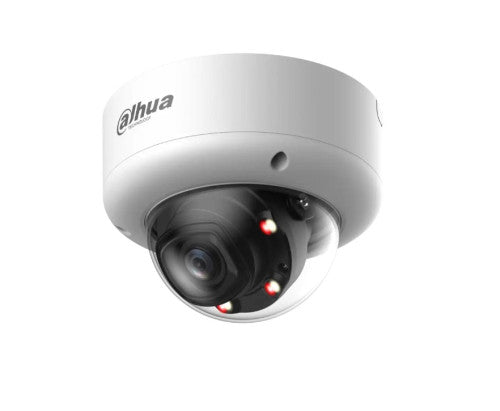 Dahua (DH-IPC-HDBW5859E1P-ZE-IL-2712) DAHUA CAMARA IP MINIDOMO SERIE 5 XINGHAN IA, 8MP, IR 60M, IP67/IK10, SOPORTA MICROSD HASTA 1TB, 12 VDC / POE, VARIFOCAL 2.7-12MM