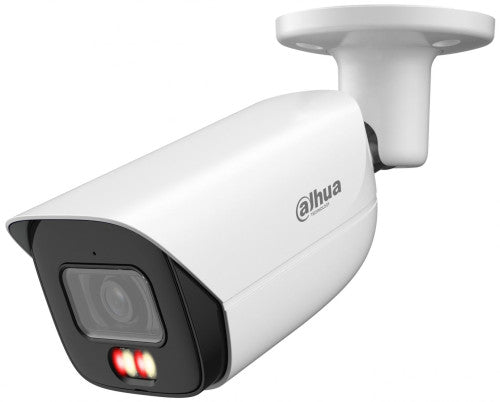 Dahua (DH-IPC-HFW5559EP-ASE-IL-0280B) DAHUA CAMARA IP BULLET SERIE 5 XINGHAN IA, 5MP, IR 50M, IP67, SOPORTA MICROSD HASTA 1TB, 12 VDC / POE, FIJA 2.8MM