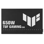 Asus FUENTE ALIMENTACION ASUS TUF-GAMING-650B-EVO,PSU,650W,80PLUS BRONZE (BLACK) - imagen 1
