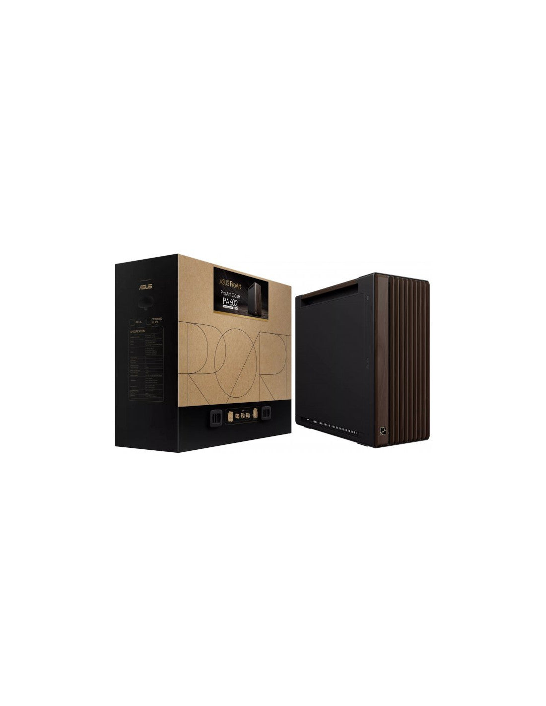 Asus CAJA ASUS PROART PA602 WALNUT WOOD METAL PWM MODERN BLACK - imagen 2