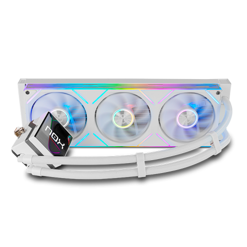 NOX Hummer M-360 LCD|Kit RL Magnético ARGB Blanco - imagen 1