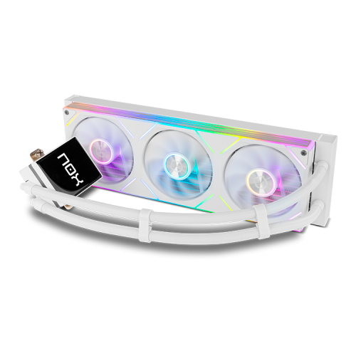 NOX Hummer M-360 LCD|Kit RL Magnético ARGB Blanco - imagen 2