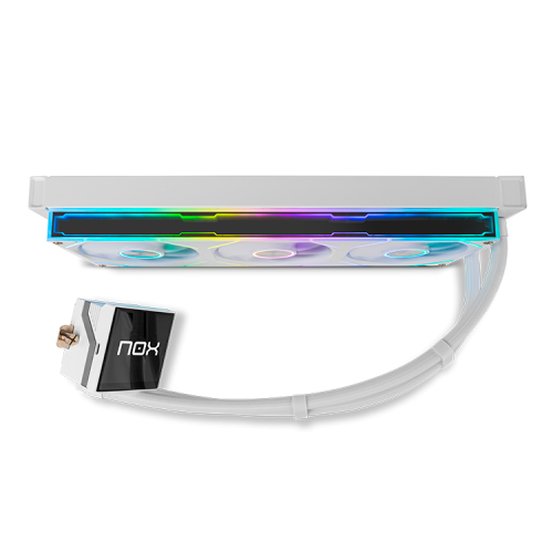 NOX Hummer M-360 LCD|Kit RL Magnético ARGB Blanco - imagen 3