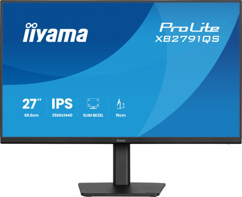 Iiyama MONITOR IIYAMA 27" IPS, 4-SIDE SLIM BEZEL 2560X1440 75HZ - imagen 3