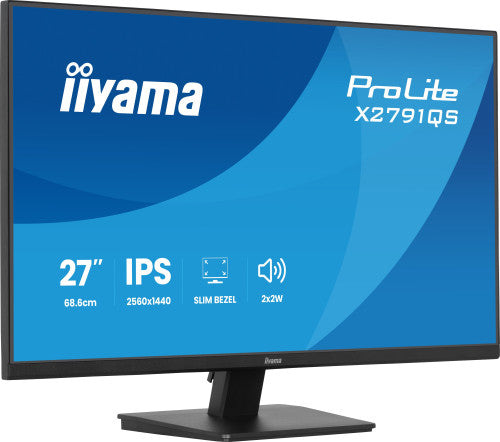 Iiyama MONITOR IIYAMA 27" IPS, 4-SIDE SLIM BEZEL 2560x1440 75HZ - imagen 1