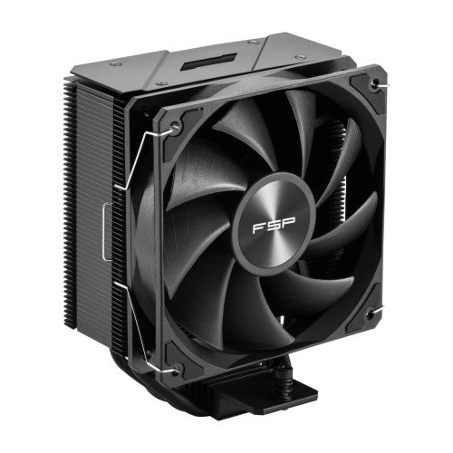 FSP REFRIGERACIONES DE AIRE INTEL LGA 1851/1700/1200 AMD AM4/AM5 120MM BLACK TOP COVER BLACK PERFORMANCE PWM FAN - imagen 1