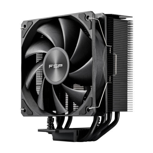 FSP REFRIGERACIONES DE AIRE INTEL LGA 1851/1700/1200 AMD AM4/AM5 120MM BLACK TOP COVER BLACK PERFORMANCE PWM FAN - imagen 3