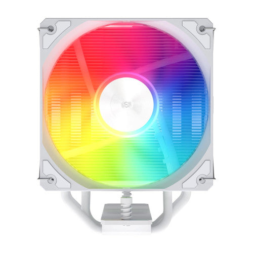 FSP REFRIGERACIONES DE AIRE INTEL LGA 1851/1700/1200 AMD AM4/AM5 120MM WHITE TOP COVER WHITE PERFORMANCE PWM FAN - imagen 2