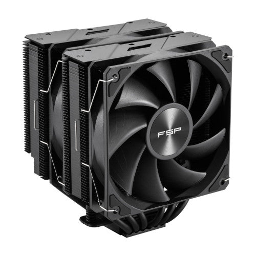 FSP REFRIGERACIONES DE AIRE INTEL LGA 1851/1700/1200 AMD AM4/AM5 120MM BLACK TOP COVER HIGH-PERFORMANCE QUIET PWM - imagen 1
