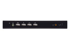 ATEN Conmutador KVMP de doble monitor con 2 puertos USB 4K HDMI (cables incluidos) - imagen 2