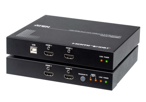 ATEN Extensor KVM USB HDMI Dual view HDBaseT 2.0 (4K a 100 m para single view) - imagen 1