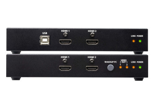 ATEN Extensor KVM USB HDMI Dual view HDBaseT 2.0 (4K a 100 m para single view) - imagen 2