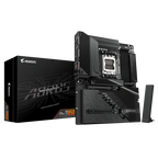 GIGABYTE B850 AORUS STEALTH Placa Base – CPUs AMD Ryzen Serie 9000, VRM digital de 14+2+2 fases, hasta 8200 MHz DDR5 (O.C.), 2× M.2 PCIe 5.0 + 2× M.2 PCIe 4.0, Wi-Fi 7, LAN 5 GbE, USB 3.2 Gen 2 - imagen 1
