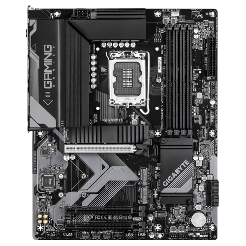 GIGABYTE B760 GAMING X WIFI6E GEN5 Placa Base – Compatible con procesadores Intel Core 14ª generación, VRM de 8+1+1 fases, hasta 5600 MHz DDR5, 3 x M.2 PCIe 4.0, Wi-Fi 6E, LAN 2.5 GbE, USB 3.2 Gen 2 - imagen 2
