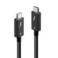 Lindy 31120 cable Thunderbolt 1 m 40 Gbit/s Negro - imagen 1