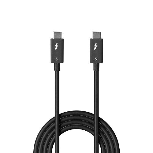 Lindy 31130 cable Thunderbolt 1 m 80 Gbit/s Negro - imagen 2
