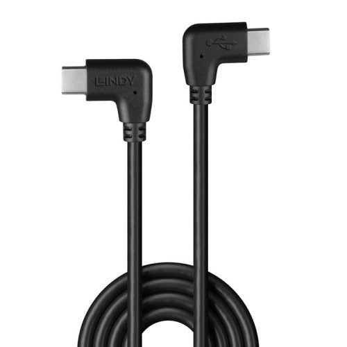 Lindy 32008 cable USB USB 2.0 0,5 m USB C Negro - imagen 2