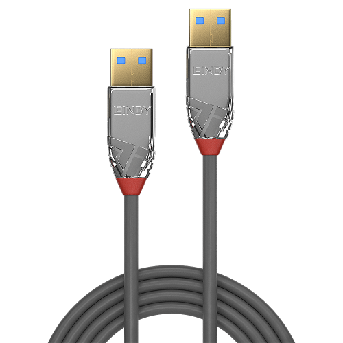 Lindy 36629 cable USB USB 3.2 Gen 1 (3.1 Gen 1) 5 m USB A Gris - imagen 2
