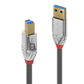 Lindy 36662 cable USB USB 3.2 Gen 1 (3.1 Gen 1) 2 m USB A USB B Gris - imagen 1