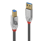 Lindy 36662 cable USB USB 3.2 Gen 1 (3.1 Gen 1) 2 m USB A USB B Gris - imagen 1