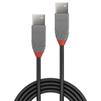 Lindy 36693 cable USB USB 2.0 2 m USB A Negro, Verde, Rojo - imagen 2