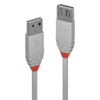 Lindy 36712 cable USB USB 2.0 1 m USB A Gris - imagen 1