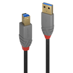 Lindy 36744 cable USB USB 3.2 Gen 1 (3.1 Gen 1) 5 m USB A USB B Negro - imagen 1