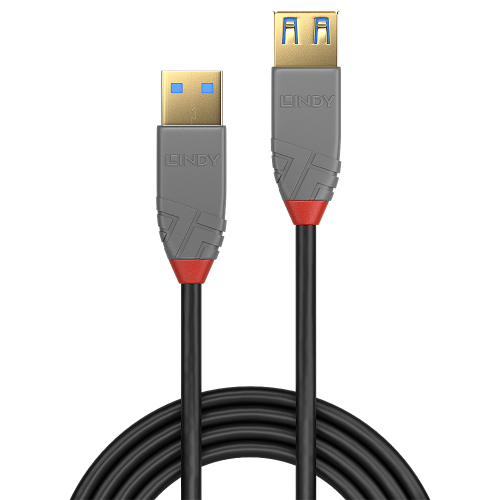 Lindy 36760 cable USB USB 3.2 Gen 1 (3.1 Gen 1) 0,5 m USB A Negro - imagen 2