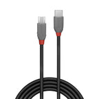 Lindy 36893 cable USB USB 2.0 3 m USB C Micro-USB B Negro - imagen 2