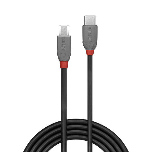 Lindy 36893 cable USB USB 2.0 3 m USB C Micro-USB B Negro - imagen 2