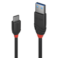 Lindy 36915 cable USB USB 3.2 Gen 1 (3.1 Gen 1) 0,5 m USB A USB C Negro - imagen 1