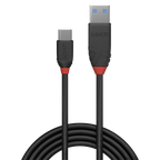 Lindy 36915 cable USB USB 3.2 Gen 1 (3.1 Gen 1) 0,5 m USB A USB C Negro - imagen 2