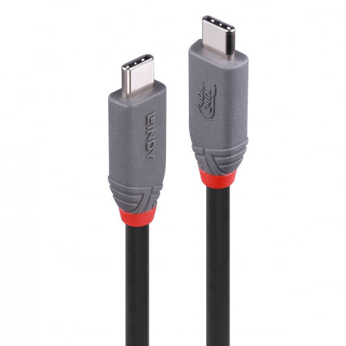 Lindy 36956 cable USB USB4 Gen 3x2 0,8 m USB C Negro - imagen 1