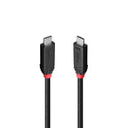 Lindy 37000 cable USB USB4 Gen 3x2 0,5 m USB C Negro - imagen 1