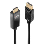 Lindy 40926 adaptador de cable de vídeo 2 m DisplayPort HDMI tipo A (Estándar) Negro - imagen 1