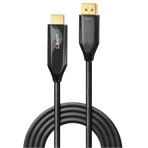 Lindy 40931 adaptador de cable de vídeo 2 m HDMI tipo A (Estándar) DisplayPort Negro - imagen 2