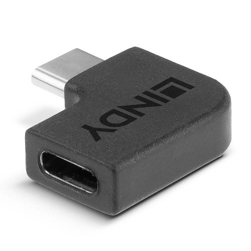 Lindy 41894 cambiador de género para cable USB 3.2 Type C Negro - imagen 2