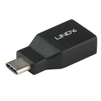 Lindy 41899 cambiador de género para cable USB 3.1-C USB 3.1-A Negro - imagen 1