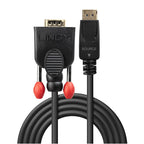 Lindy 41942 adaptador de cable de vídeo 2 m VGA (D-Sub) DisplayPort Negro - imagen 2